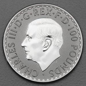 Platinmünze 1oz "Britannia" verschiedene Jahrgänge Charles III. diff. (Großbritannien) - Miniaturansicht 2