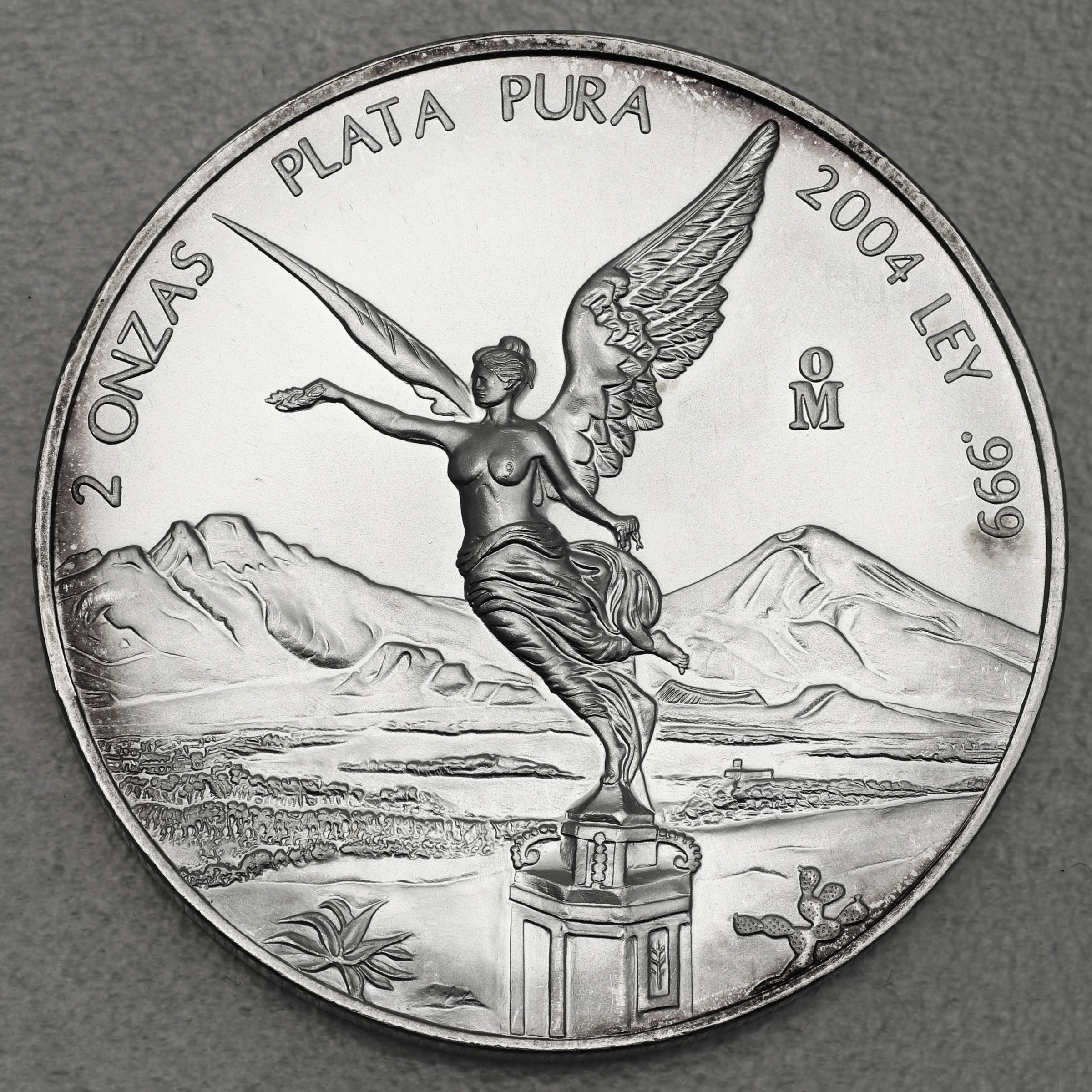 Silbermünze 2oz "Libertad" 2004 (Mexiko) - Hauptansicht