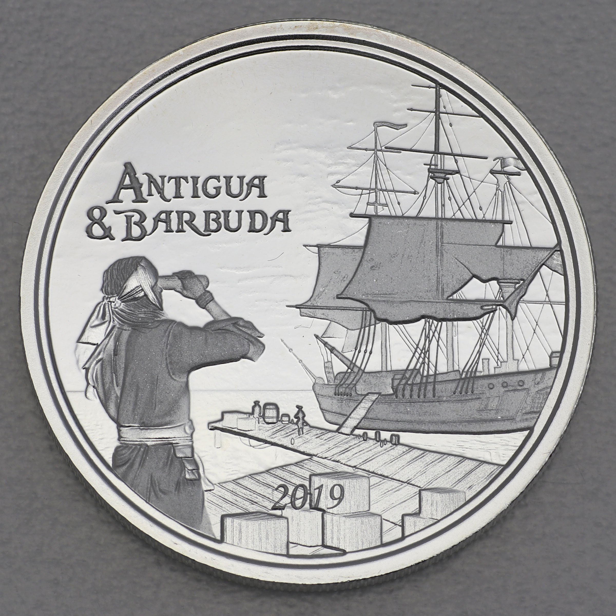 Silbermünze 1oz "Rum Runner" 2019 Eastern Caribbean 8 (Antigua und Barbuda) - Hauptansicht