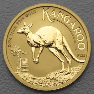 Goldmünze 1/2oz "Känguru" 2024 (Australien) - Hauptansicht