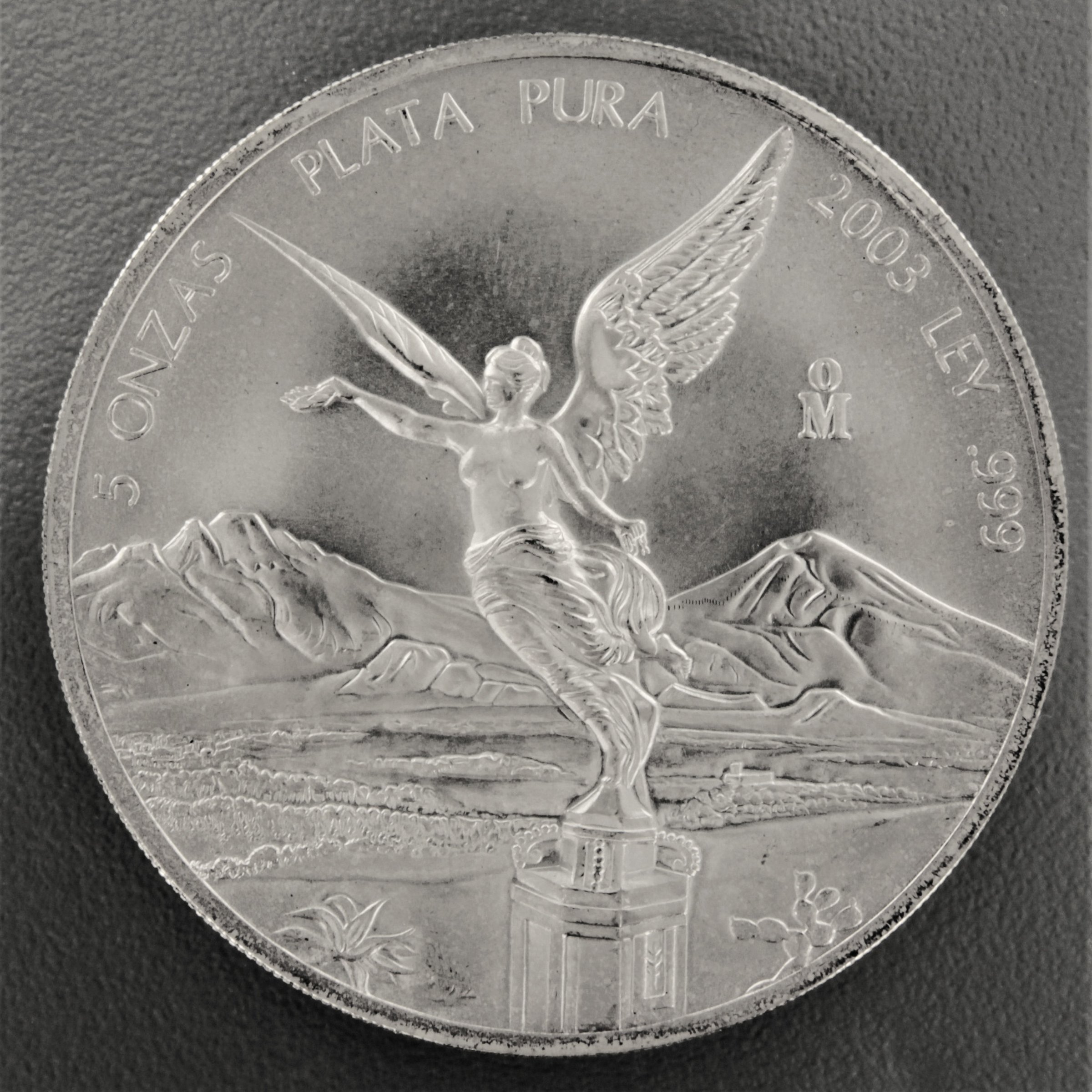 Silbermünze 5oz "Libertad" 2003 (Mexiko) - Hauptansicht