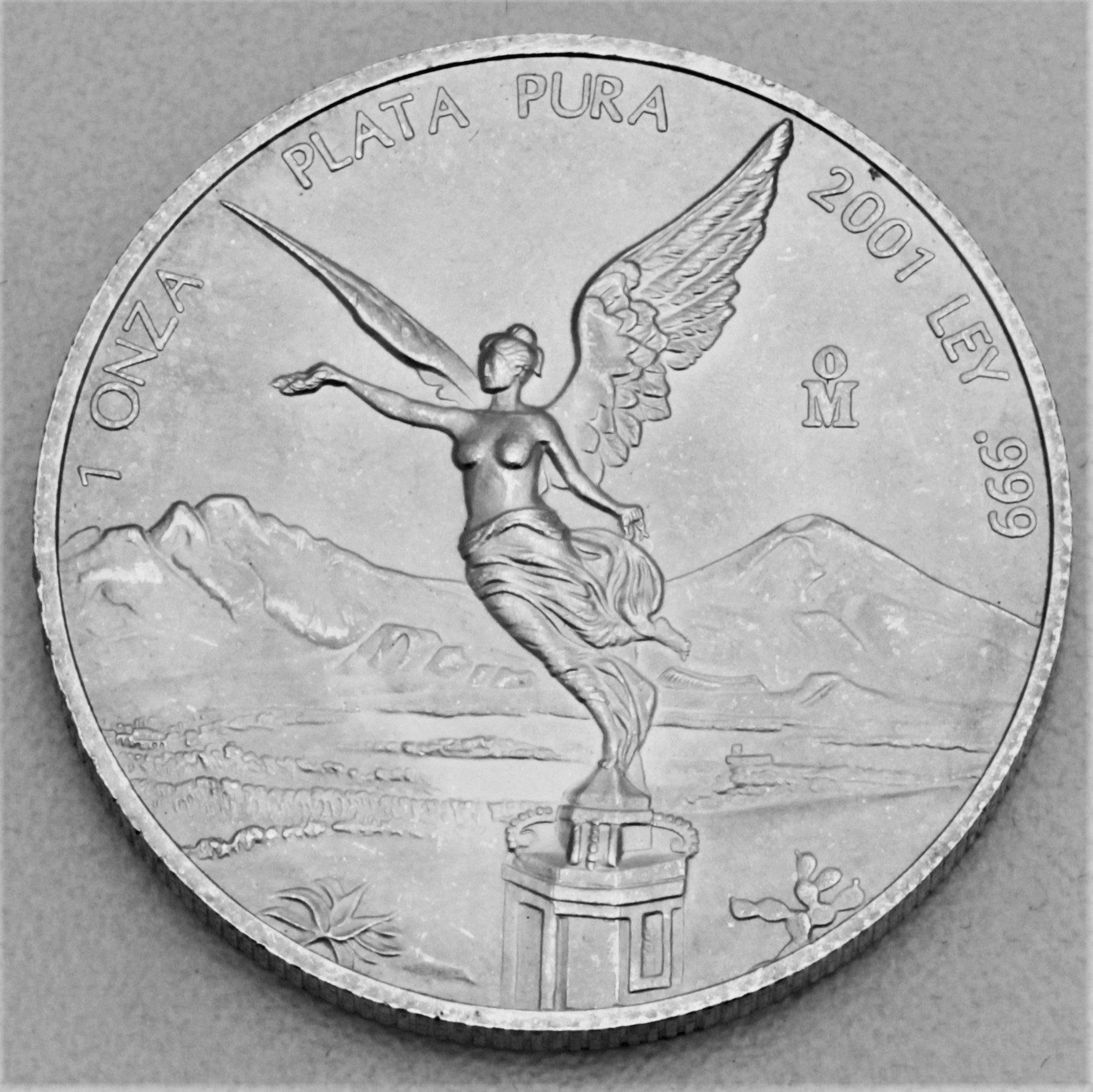 Silbermünze 1oz "Libertad" 2001 (Mexiko) - Hauptansicht