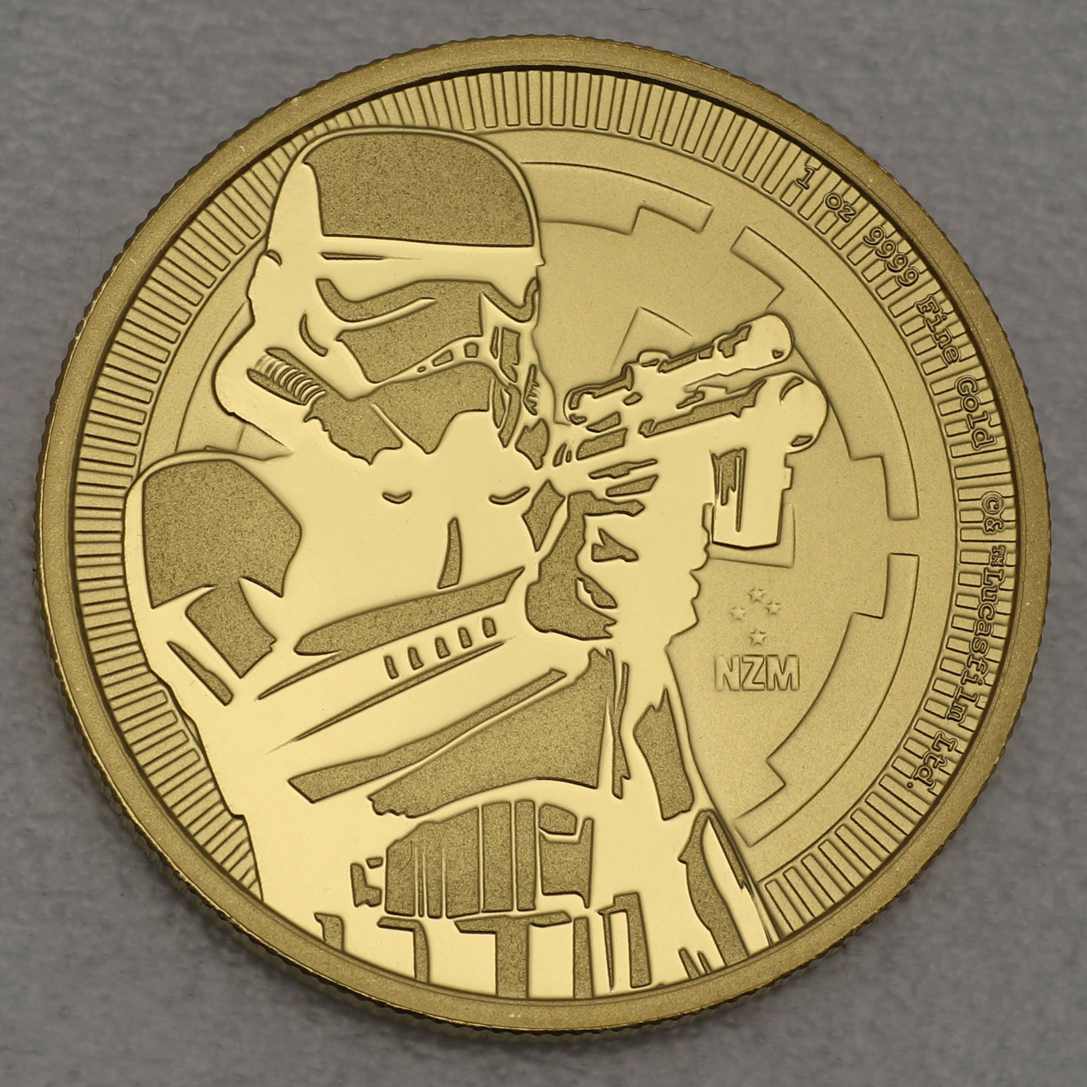 Goldmünze 1oz "Stormtrooper" 2018 Star Wars™ (Niue) - Hauptansicht