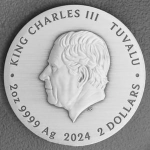 Silbermünze 2oz "Teenage Mutant Ninja Turtles™" 2024 (AF/HR/koloriert) 40th Anniversary (Tuvalu) - Miniaturansicht 2