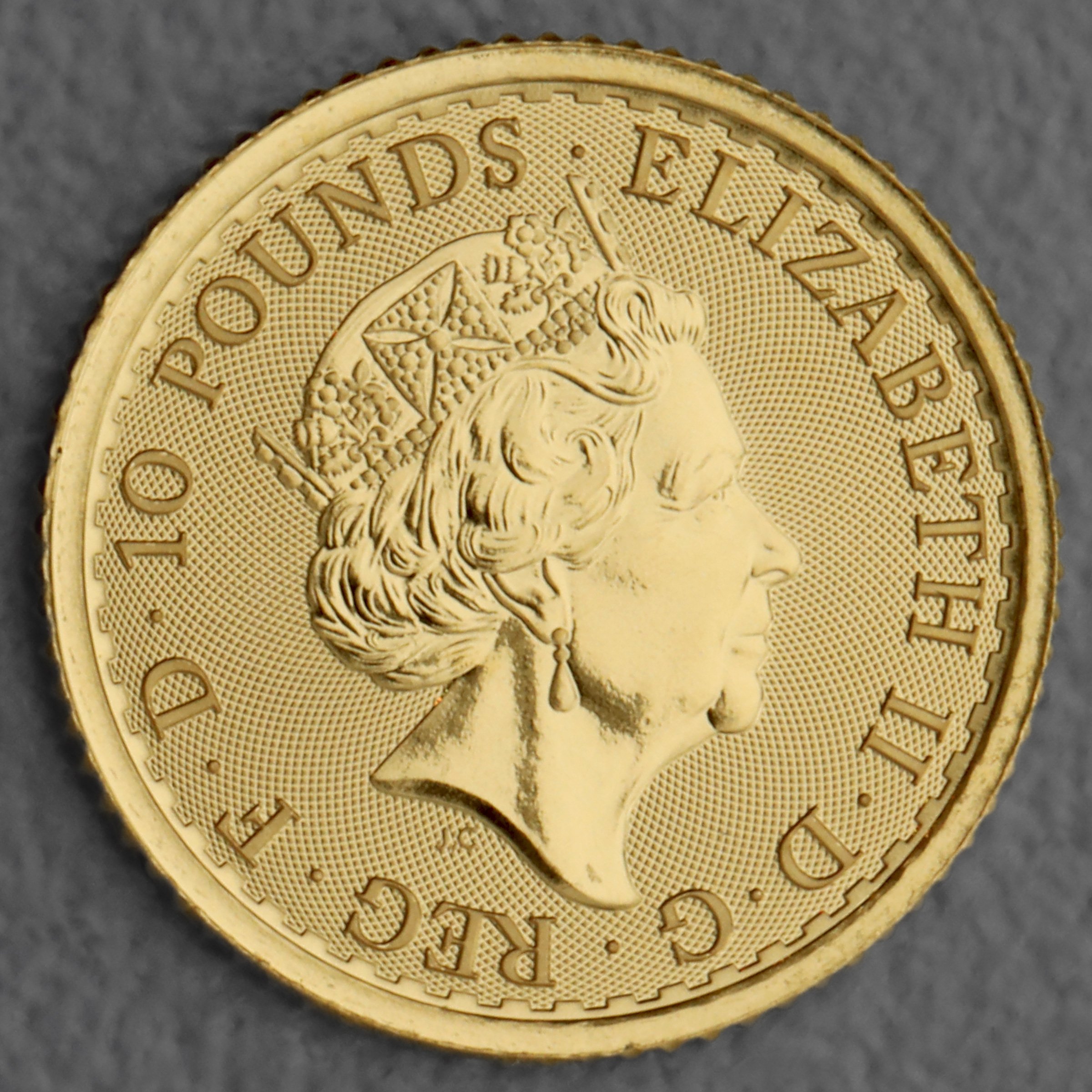 Goldmünze 1/10oz "Britannia" 2023 Elizabeth II. (Großbritannien) - Detailansicht 1