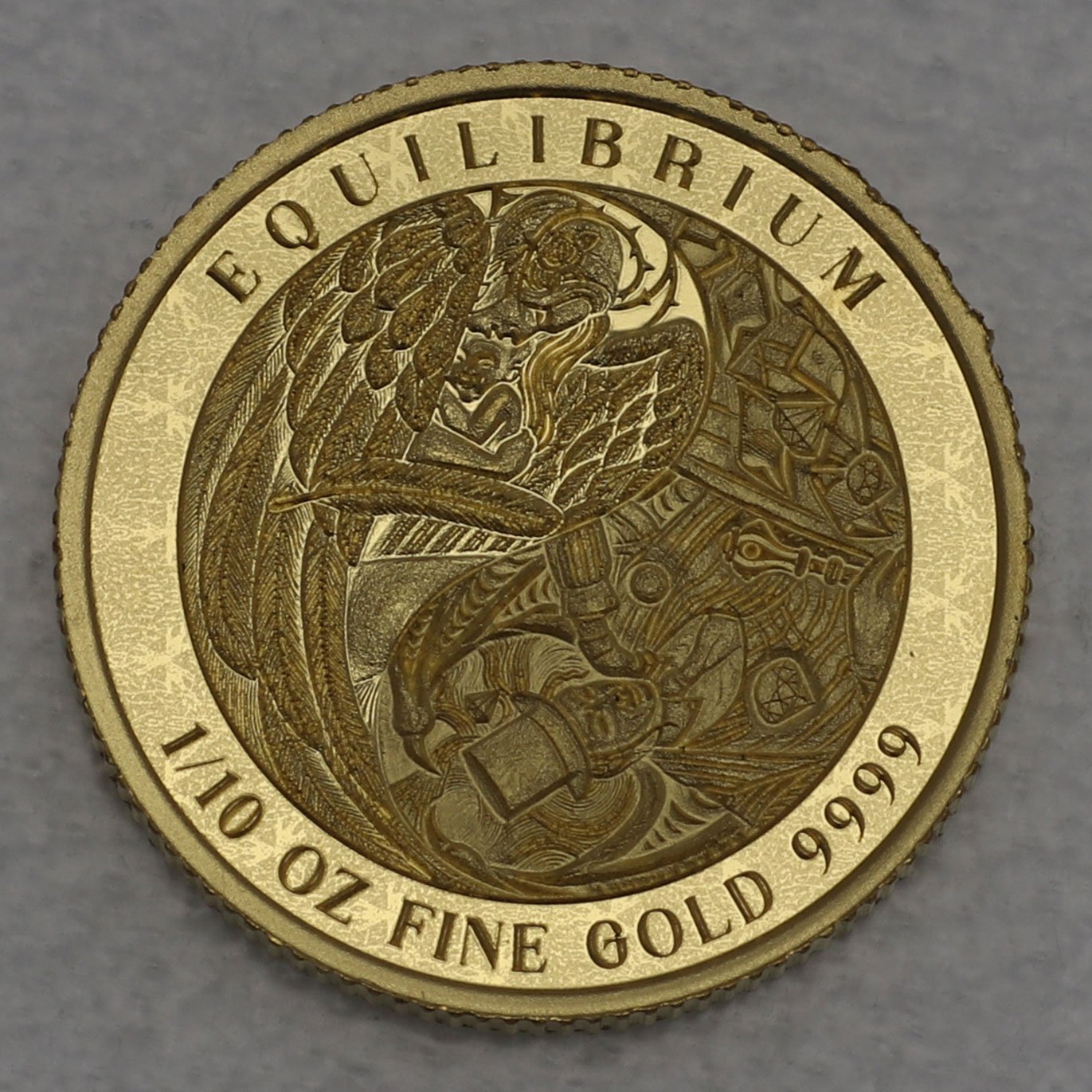 Goldmünze 1/10oz "Equilibrium" 2024 (Tokelau) - Hauptansicht