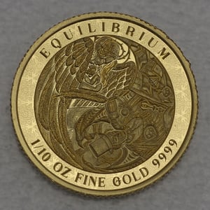 Goldmünze 1/10oz "Equilibrium" 2024 (Tokelau) - Hauptansicht