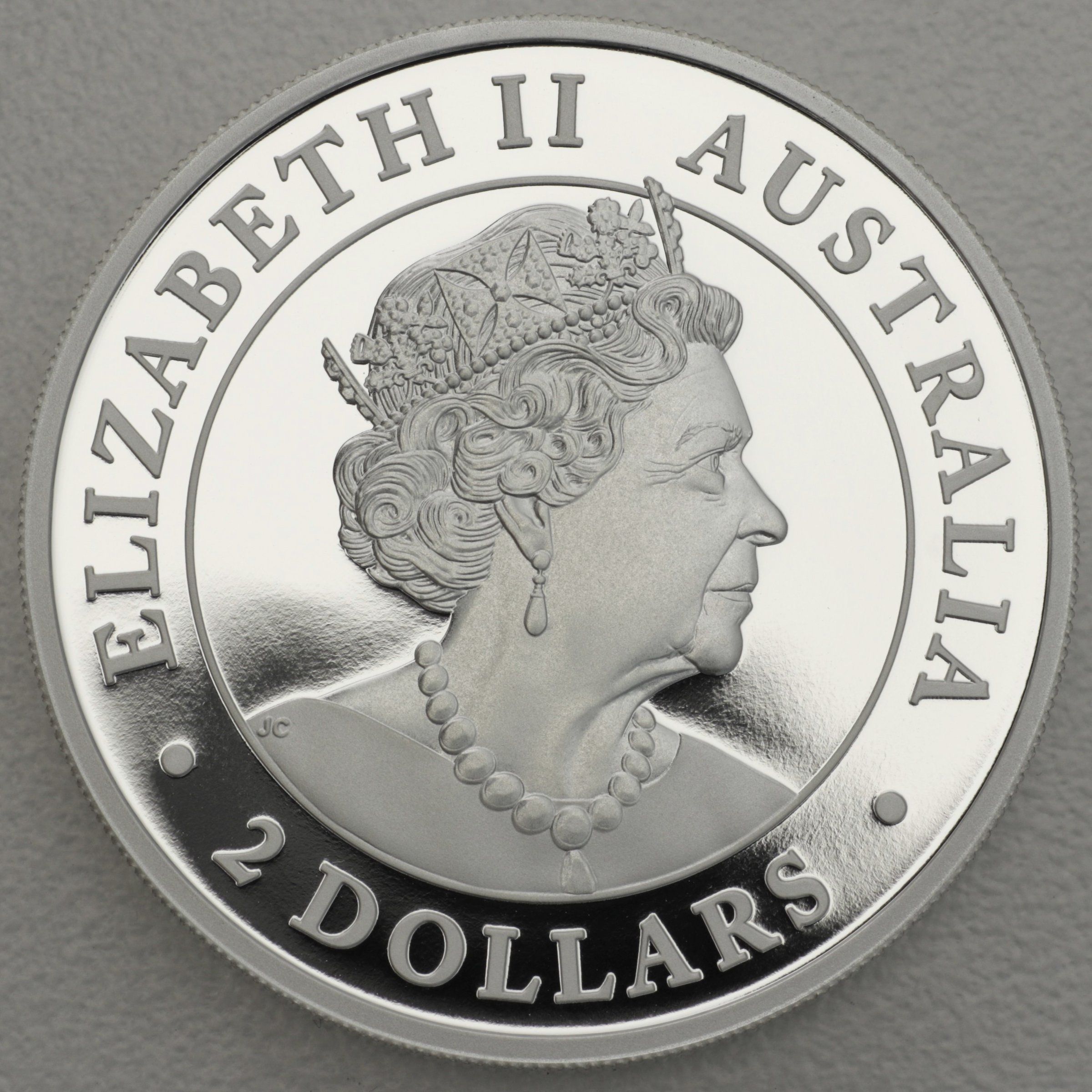 Silbermünze 2oz "Wedge-tailed Eagle" 2020 (PP/Piedfort) (Australien) - Detailansicht 1