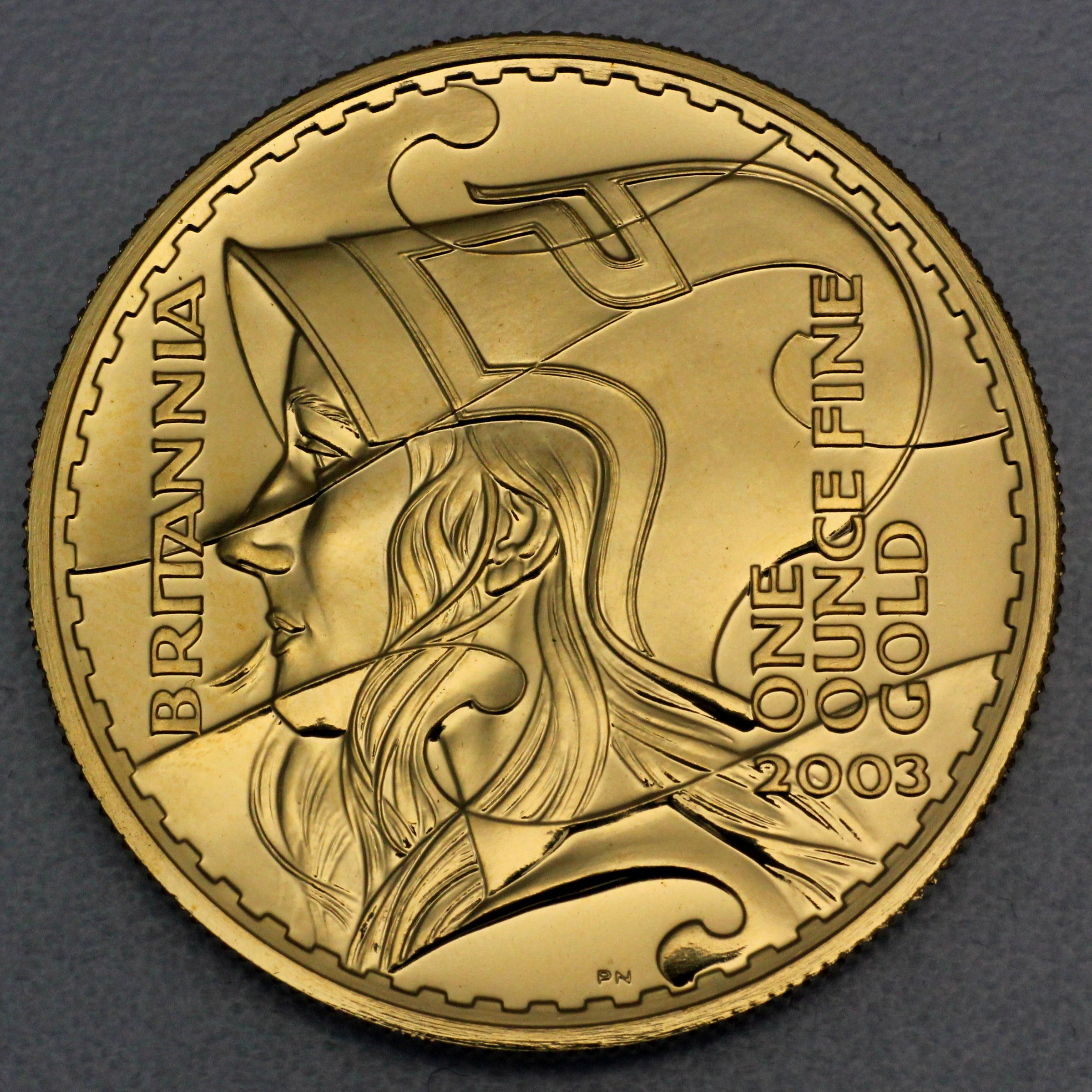 Goldmünze 1oz "Britannia" 2003 (Großbritannien) - Hauptansicht