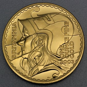 Goldmünze 1oz "Britannia" 2003 (Großbritannien) - Hauptansicht