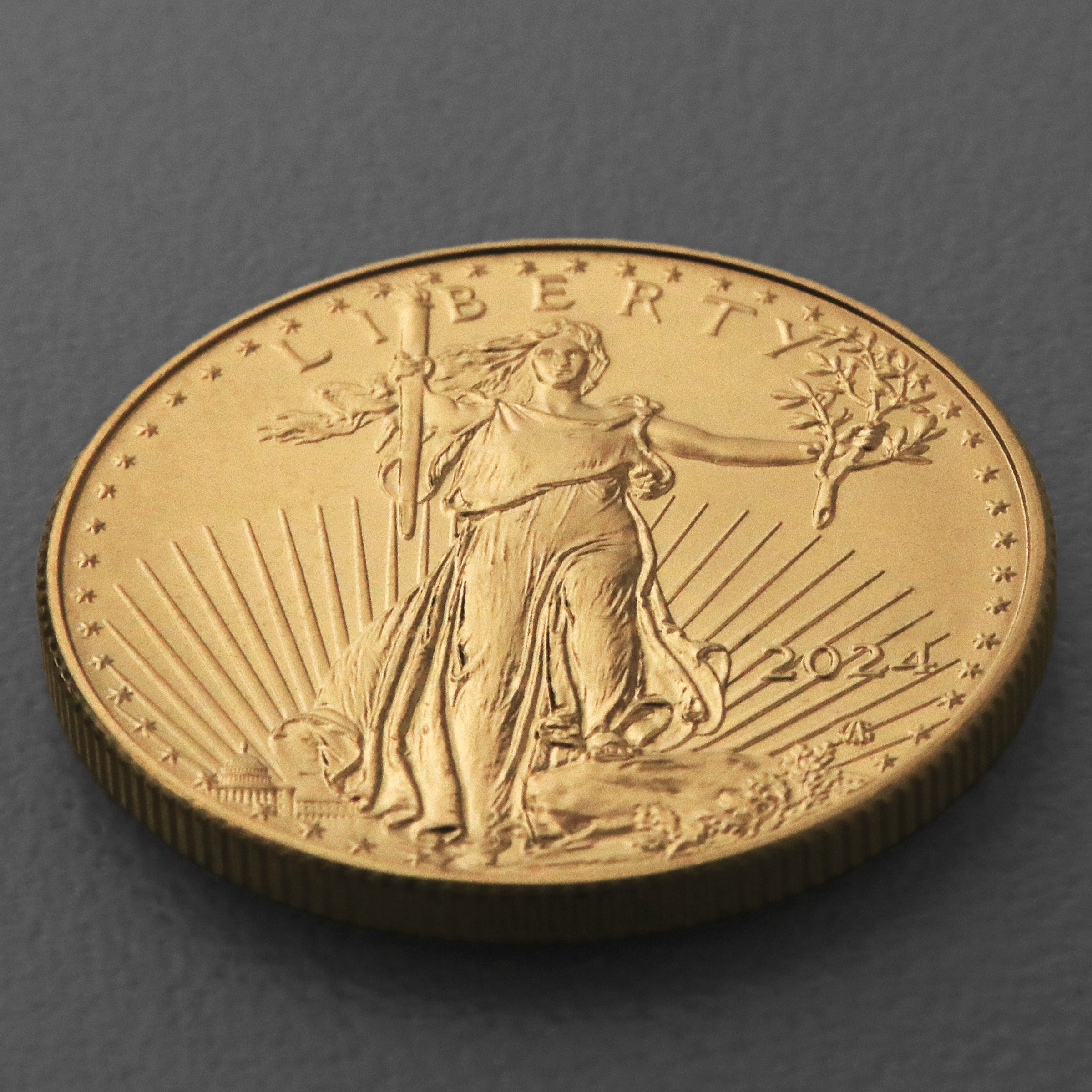Goldmünze 1/2oz "American Eagle" 2024 (USA) - Detailansicht 3