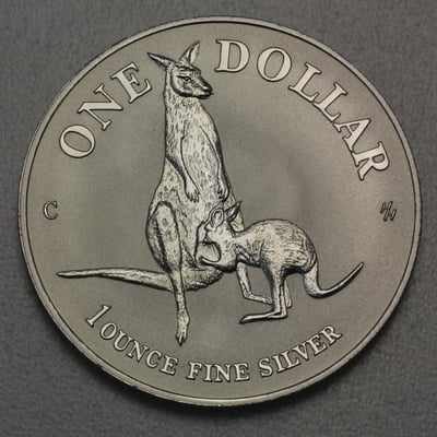 Silbermünze 1oz "Känguru" 1996 Royal Australian Mint (Australien) - Miniaturansicht 1