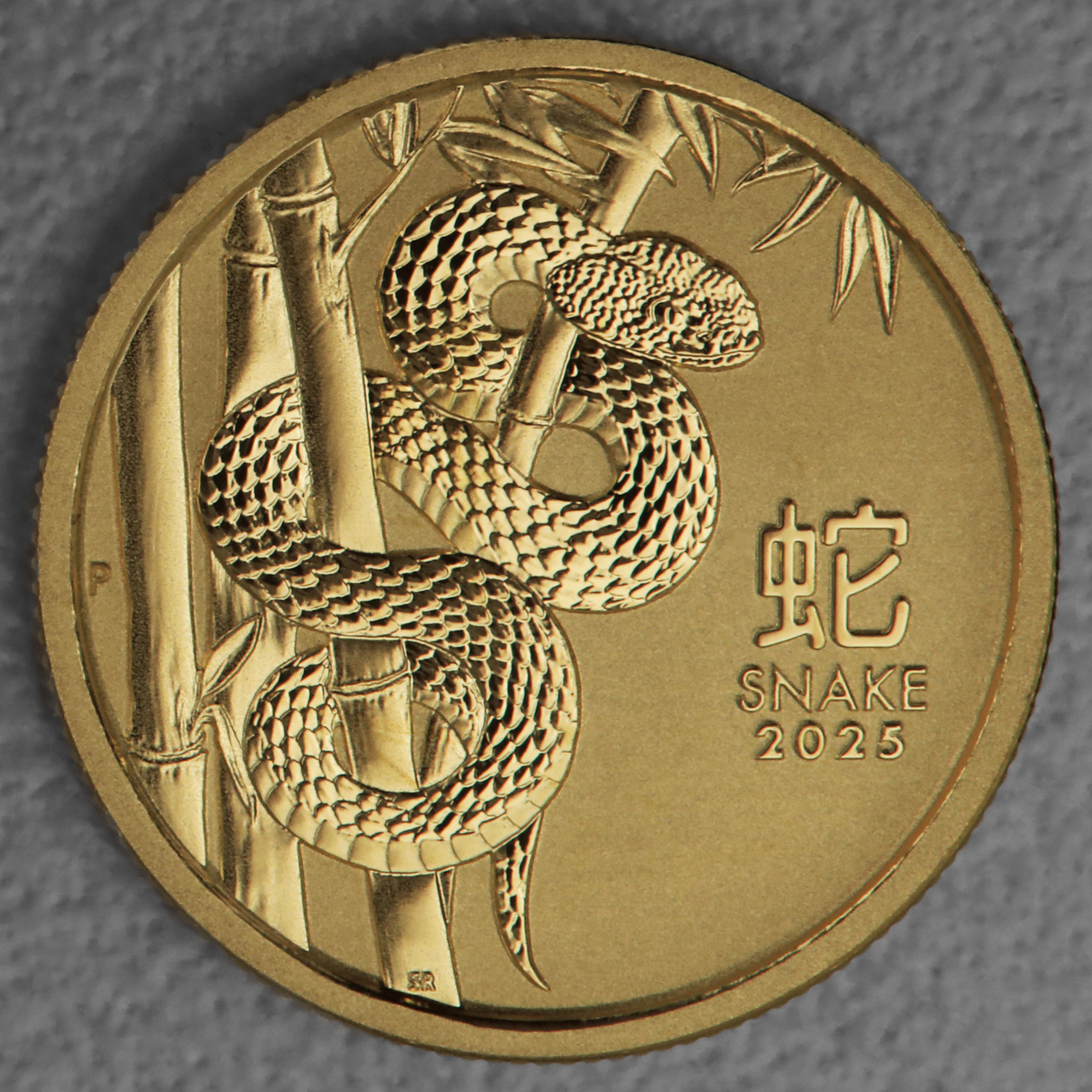 Goldmünze 1/4oz "Schlange" 2025 Lunar III – Year of the Snake (Australien) - Hauptansicht