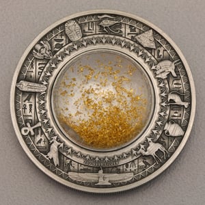 Silbermünze 2oz "Treasures of Ancient Egypt" Antique Finish - Miniaturansicht 1