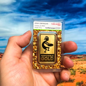 Goldbarren 50g "Auropelli" Responsible-Gold - Miniaturansicht 4