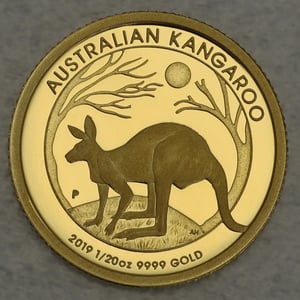 Goldmünze 1/20oz "Känguru" 2019 (Australien) - Hauptansicht