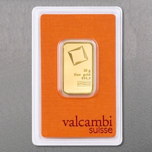 Goldbarren 25x 20g VALCAMBI (Masterbox) - Miniaturansicht 3