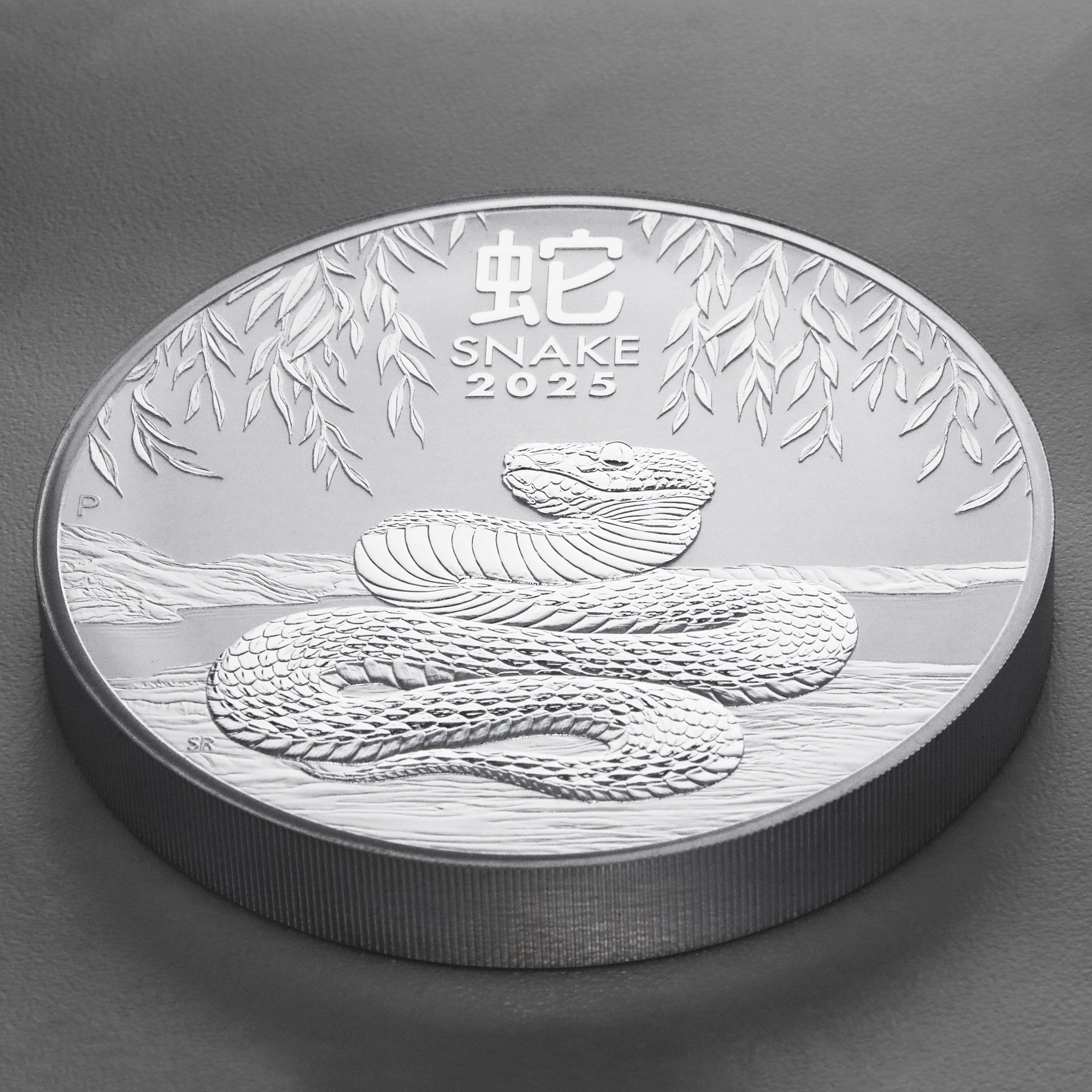 Silbermünze 1kg "Schlange" 2025 Lunar III – Year of the Snake (Australien) - Detailansicht 2