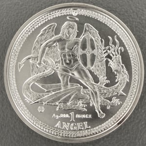 Silbermünze 1oz "Isle of Man - Angel" 2015 (Isle of Man) - Hauptansicht