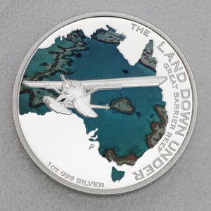 Silbermünze 1oz "The Great Barrier Reef 2014" Land down under (Australien) - Miniaturansicht 1