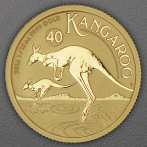 Goldmünze 1/10oz "Känguru" aktueller Jahrgang (Australien) - Hauptansicht