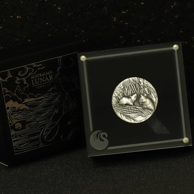 Silbermünze 2oz "Maus" 2020 (AF) Lunar III – Year of the Mouse (Australien) - Miniaturansicht 3