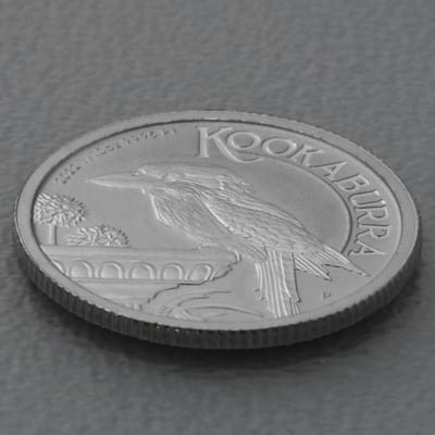 Platinmünze 1/10oz "Kookaburra" 2022 19% (Australien) - Miniaturansicht 3