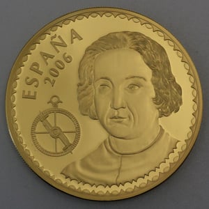 Goldmünze 400 Euro "Cristóbal Colón" 2006 (Spanien) - Miniaturansicht 2