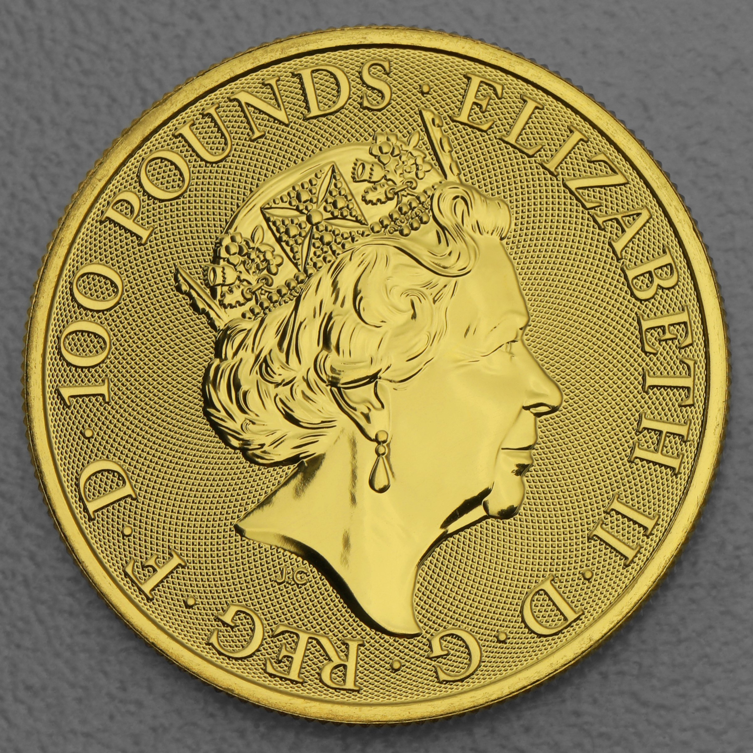 Goldmünze 1oz "Lion of England" 2022 Royal Tudor Beasts (Großbritannien) - Detailansicht 1