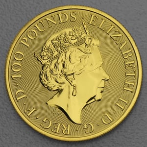 Goldmünze 1oz "Lion of England" 2022 Royal Tudor Beasts (Großbritannien) - Miniaturansicht 2