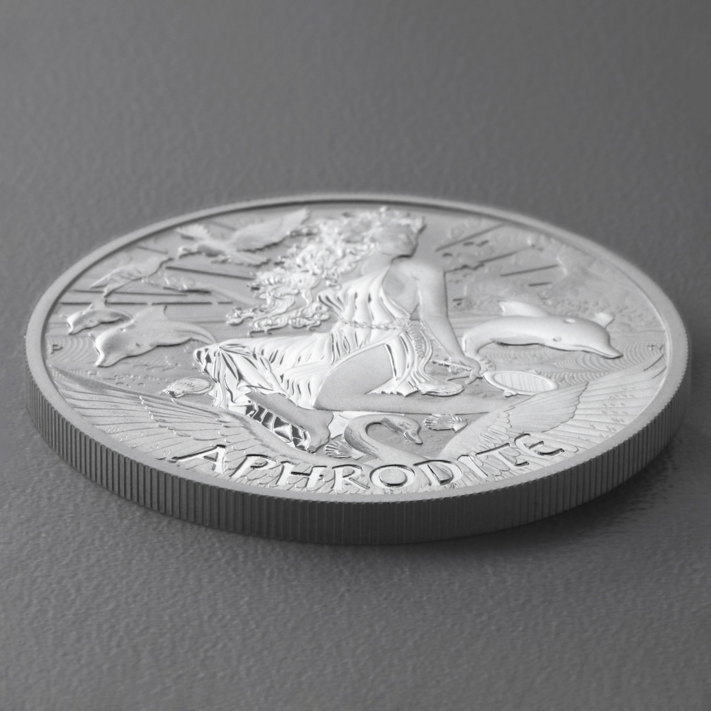 Silbermünze 1oz "Aphrodite" 2022 Gods of Olympus 19% (Tuvalu) - Detailansicht 2