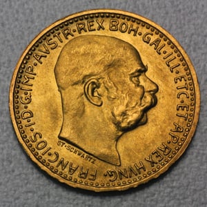 Goldmünze 10 Kronen "Schwartz" (Österreich) - Hauptansicht