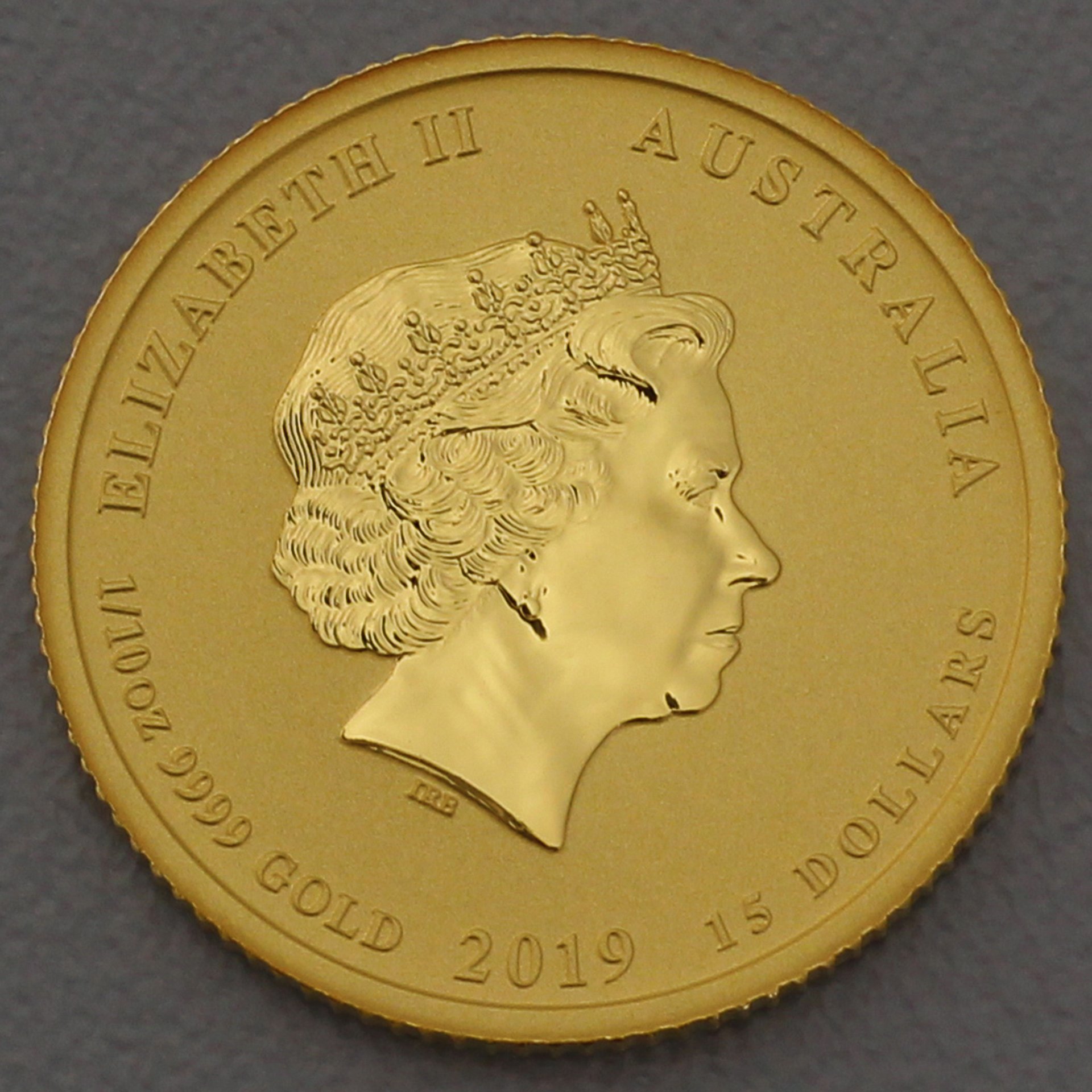 Goldmünze 1/10oz "Schwein" 2019 Lunar II – Year of the Pig (Australien) - Detailansicht 1