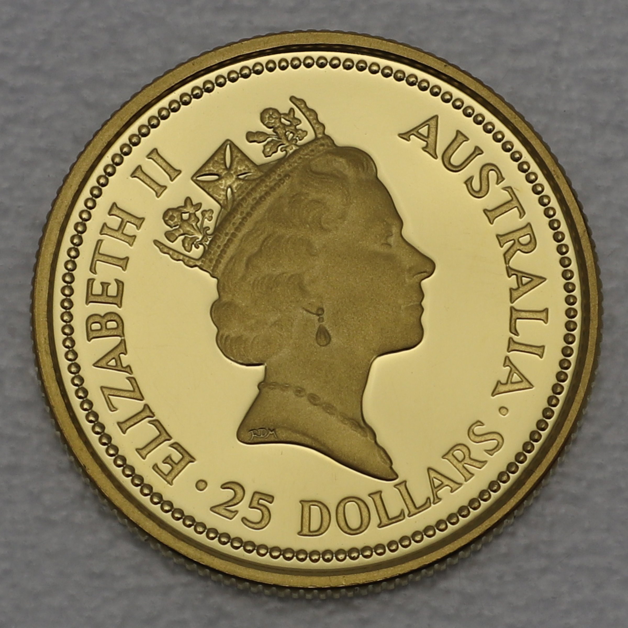 Goldmünze 1/4oz "Känguru" 1989 (PP) Australian Nugget (Australien) - Detailansicht 1