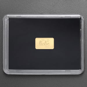 Goldbarren 2,5g Gravur "Ich Liebe Dich" - Miniaturansicht 5
