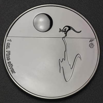 Silbermünze 1oz "Känguru" 2009 Royal Australian Mint (Australien) - Miniaturansicht 3