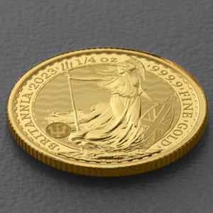 Goldmünzen 2 x 1/4oz "Britannia" 2023 Set – Mother & Son (Großbritannien) - Miniaturansicht 9