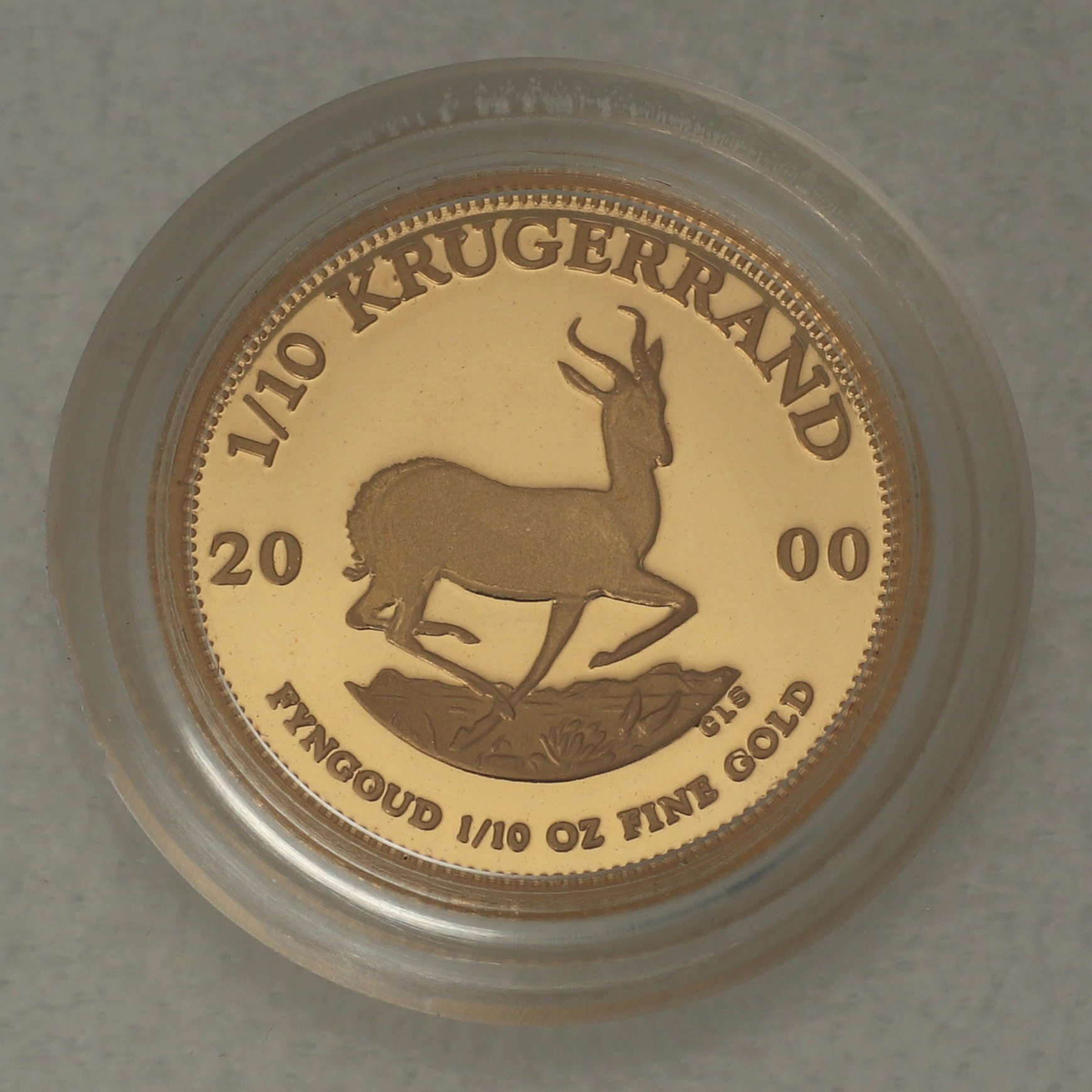 Goldmünzen 4 x "Krügerrand" 2000 (PP) Prestige Set – 4-teilig (Südafrika) - Detailansicht 6