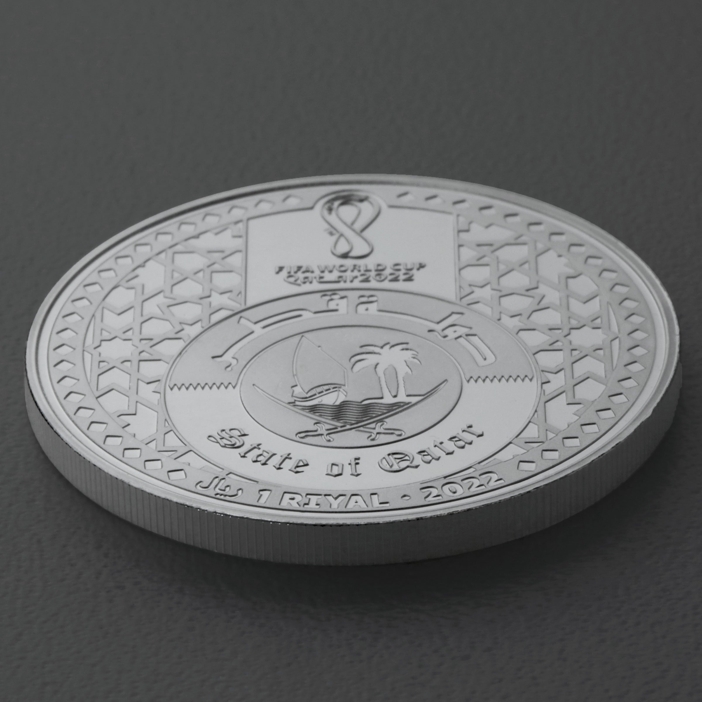 Silbermünze 1oz "FIFA World Cup Trophy" 2022 (Katar) - Detailansicht 3