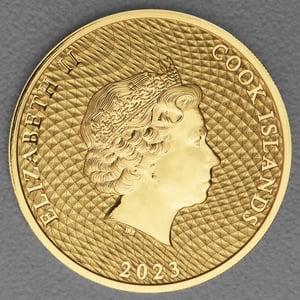 Goldmünze 1oz "Bounty" 2023 New Generation (Cook Islands) - Miniaturansicht 2