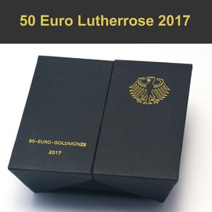 Goldmünze 50 Euro "Lutherrose" 2017 Reformation (Deutschland) - Miniaturansicht 6