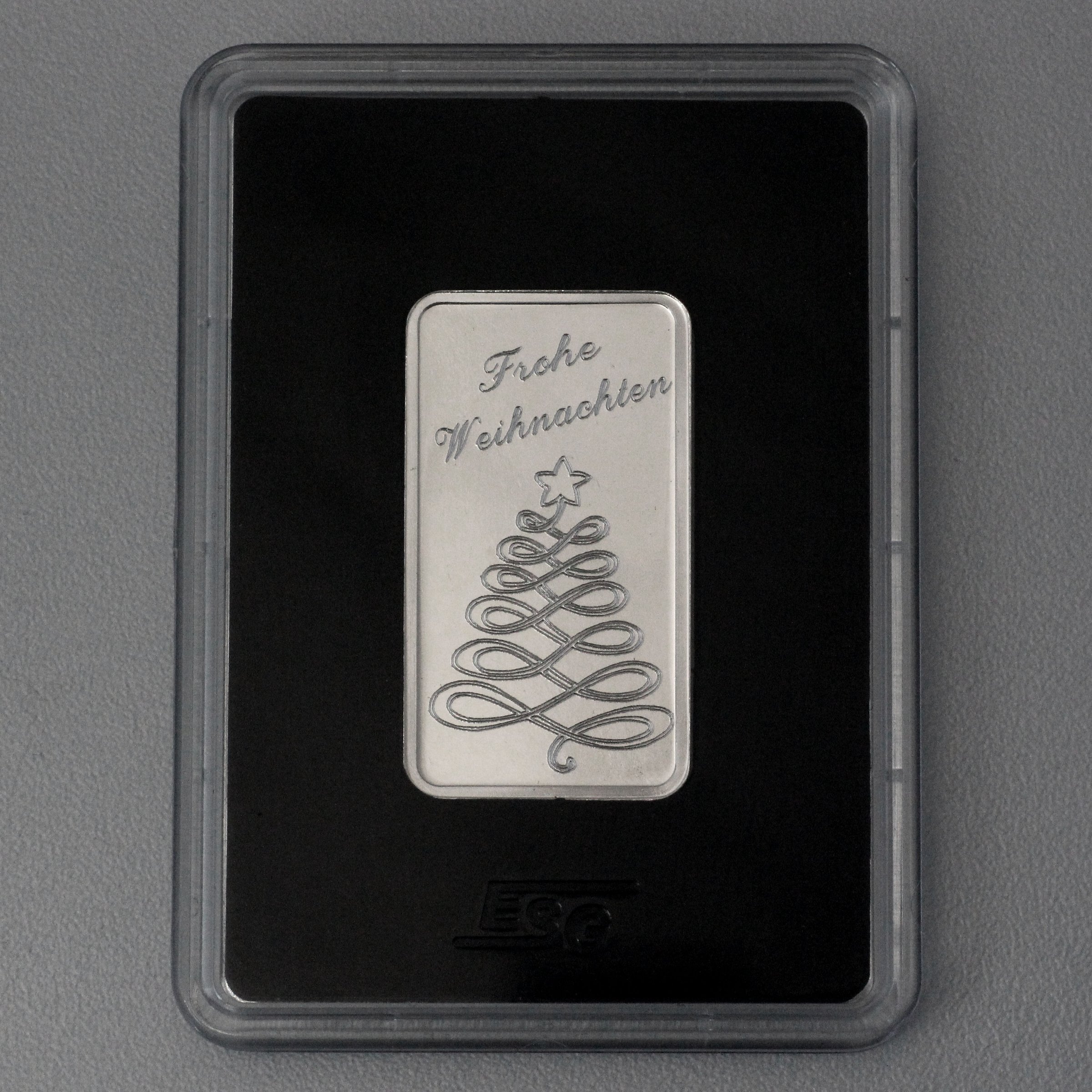Silberbarren 1oz "Weihnachtsbaum" ESG - Detailansicht 1