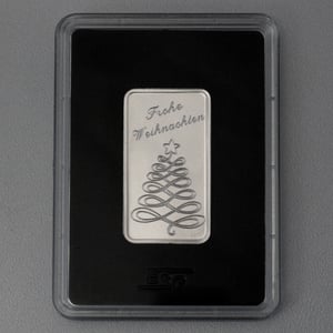 Silberbarren 1oz "Weihnachtsbaum" ESG - Miniaturansicht 2