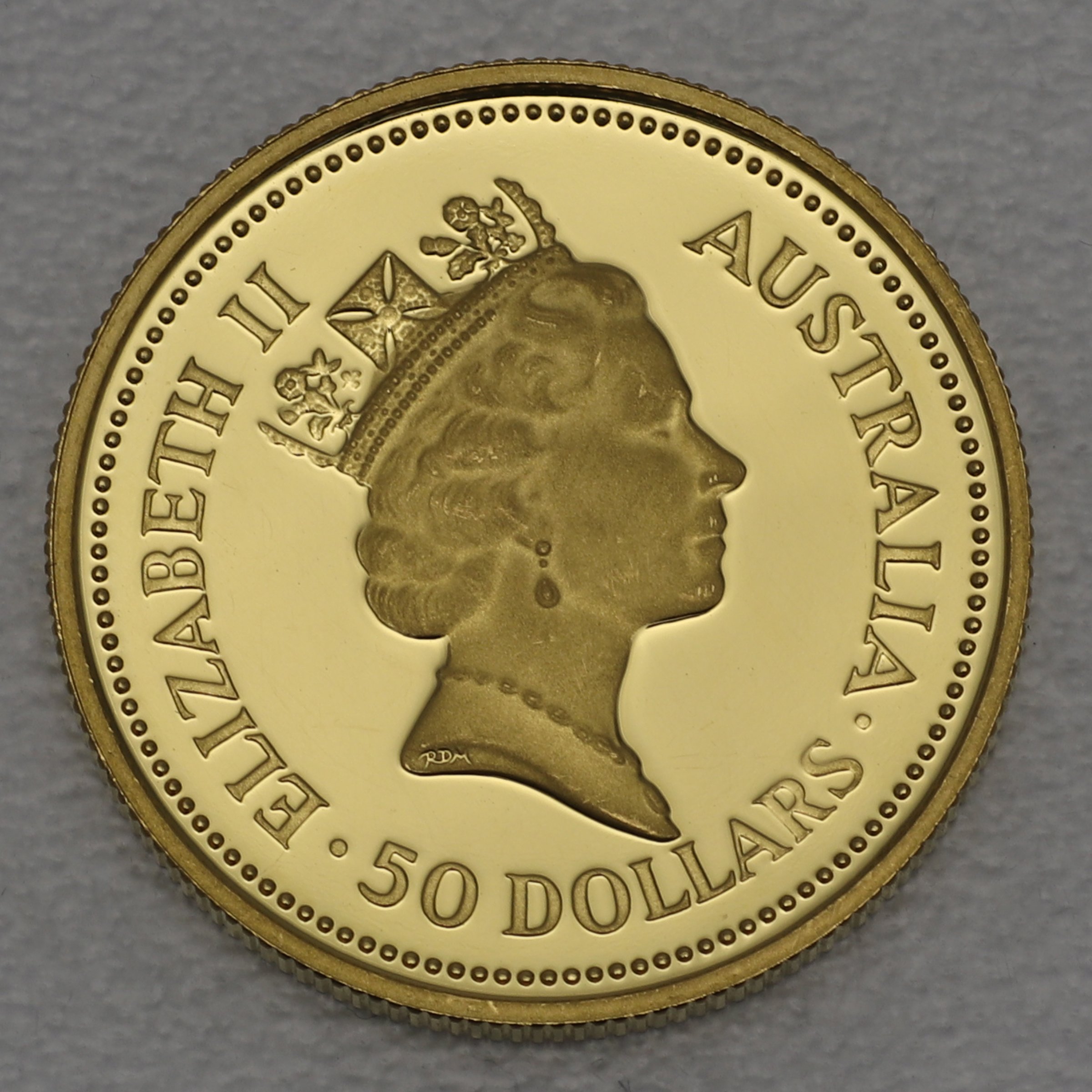 Goldmünze 1/2oz "Känguru" 1989 (PP) Australian Nugget (Australien) - Detailansicht 1