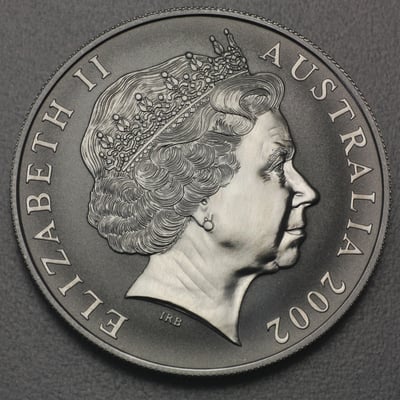 Silbermünze 1oz "Känguru" 2002 Royal Australian Mint (Australien) - Miniaturansicht 2