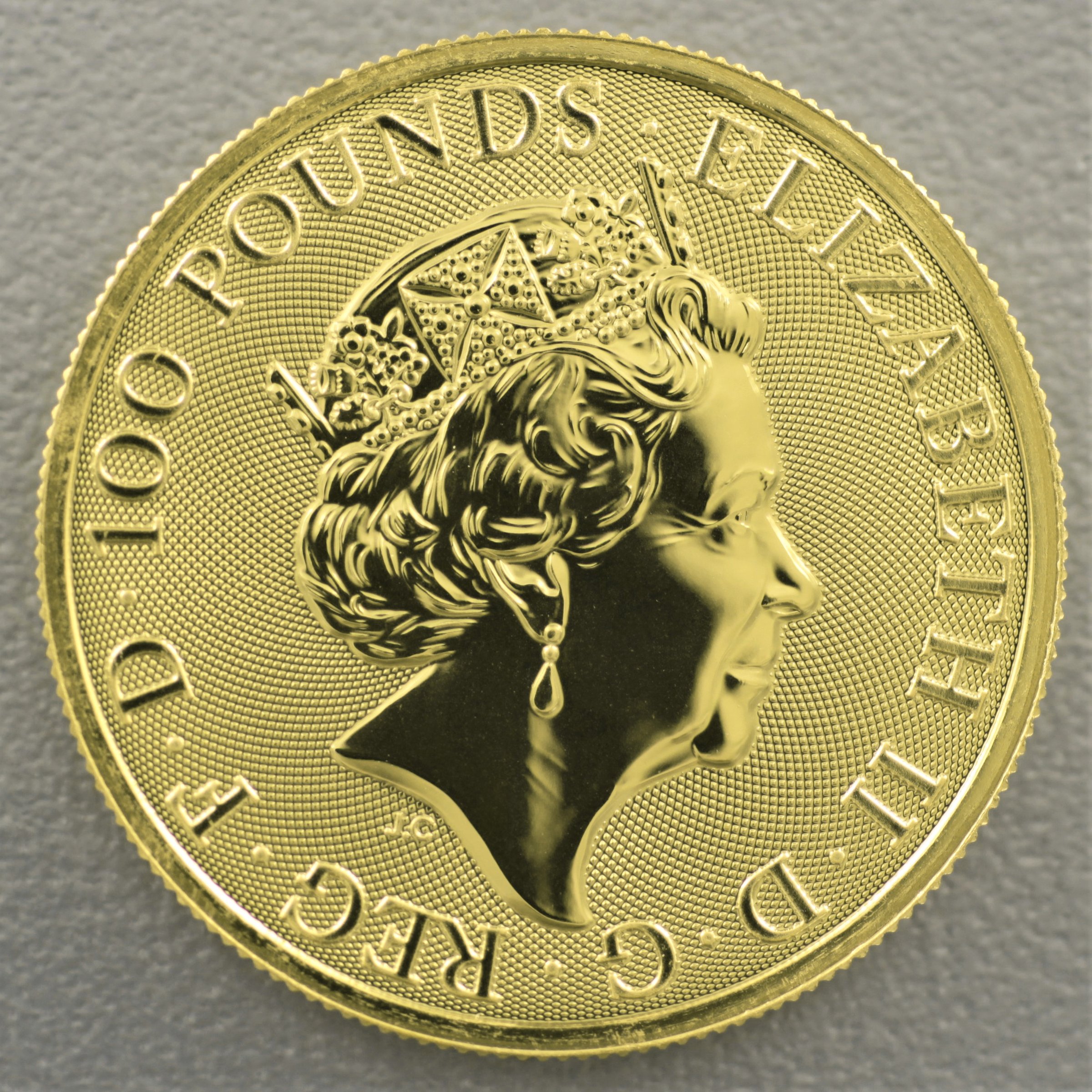 Goldmünze 1oz "Yale of Beaufort" 2019 The Queen s Beasts (Großbritannien) - Detailansicht 1