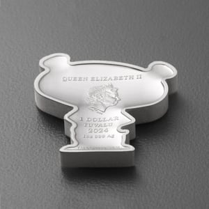 Silbermünze 1oz "Pink Panther" 2024 (koloriert) Minted Mini (Tuvalu) - Miniaturansicht 4