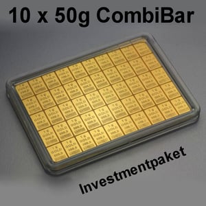 Investmentpaket (10x 50g Goldtafel) - Miniaturansicht 3