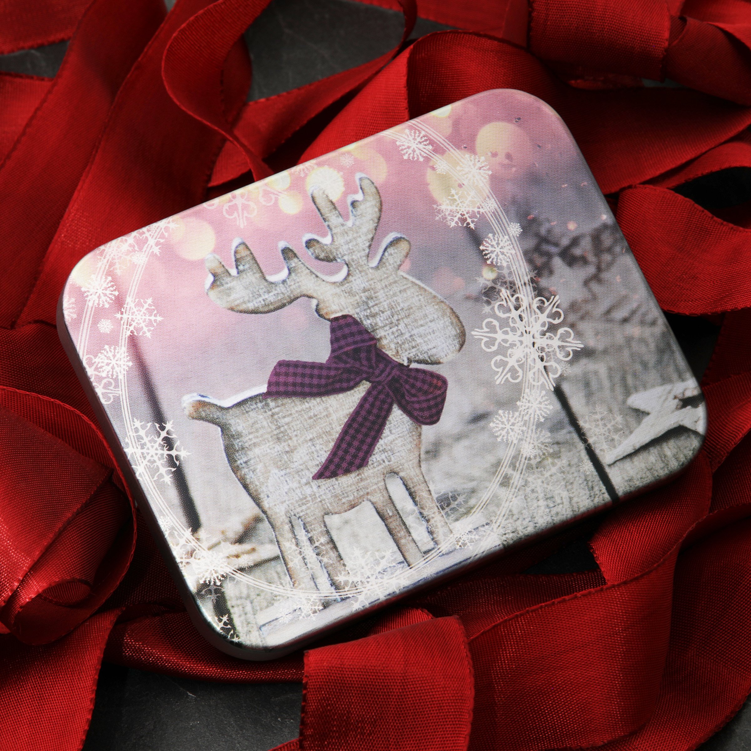 Geschenk-Box "Weihnachts-Elch" (eckig) - Detailansicht 4