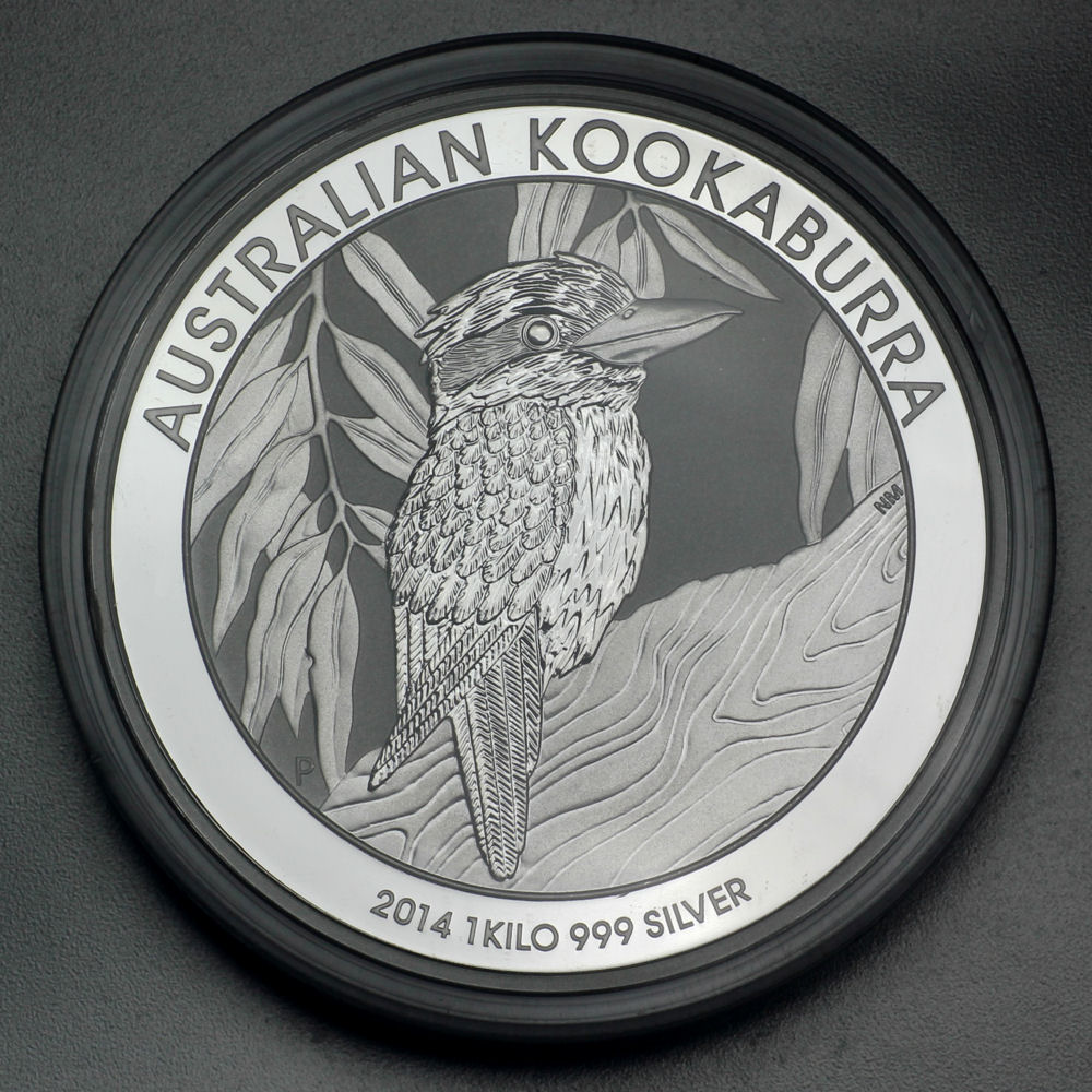 Silbermünze 1kg "Kookaburra" 2014 (Australien) - Hauptansicht